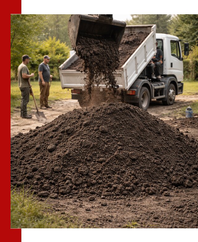 Доставка и продажа чернозема в Серове оптом и в розницу