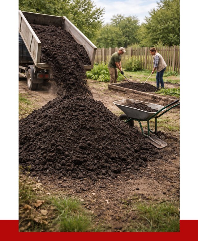 Купить чернозем для огорода в Серове от 2551 р. | ПРОНЕРУДСрв