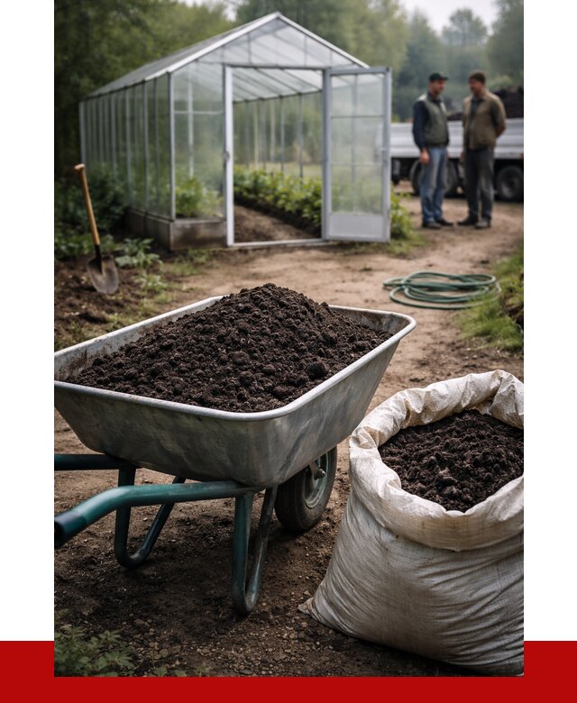 Чернозем для теплицы в Серове с доставкой от 1530 р. | ПРОНЕРУДСрв