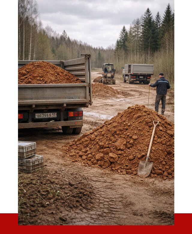 Глина и суглинки в Серове от 4591 р. за куб | ПРОНЕРУДСрв