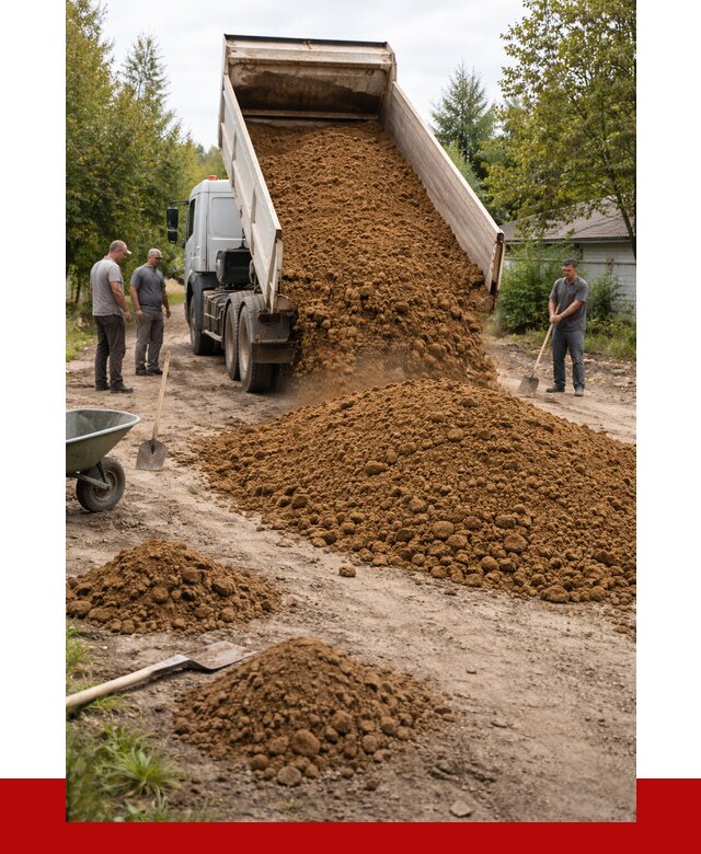 Купить суглинок с доставкой в Серове от 2551 р. за куб | ПРОНЕРУДСрв