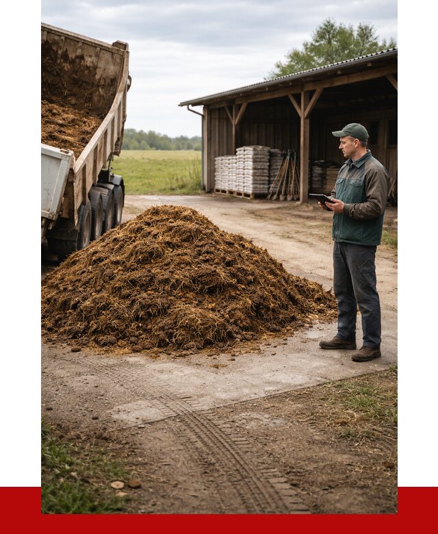 Купить навоз с доставкой в Серове от 1224 р. за куб | ПРОНЕРУДСрв