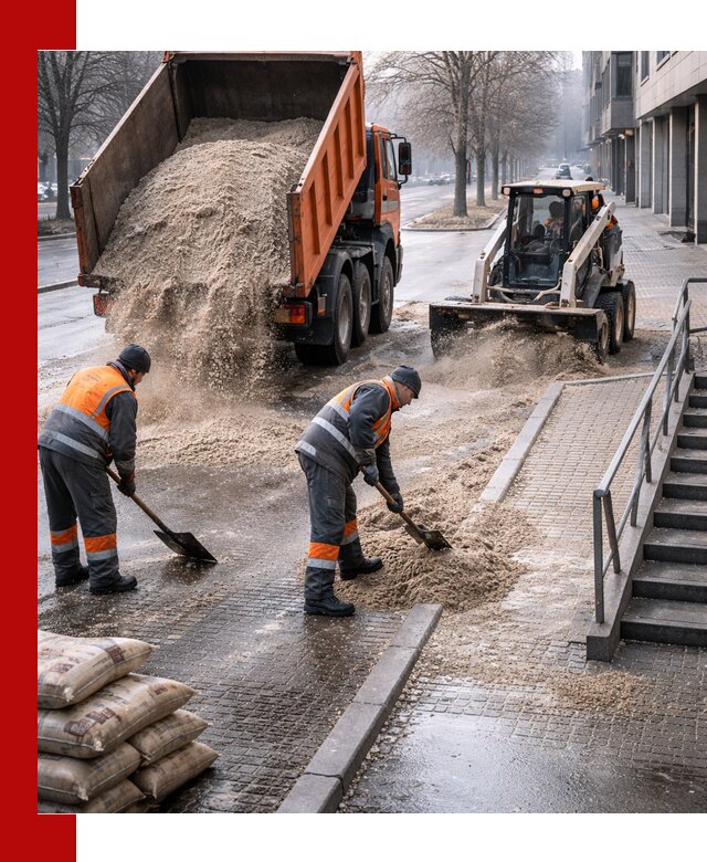 Поставка противогололедных материалов в Серове