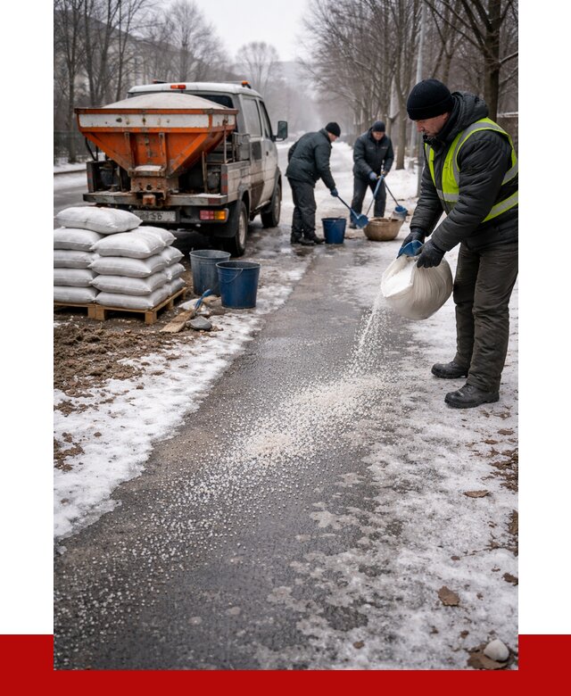 Реагент против гололеда в Серове с доставкой от 4591 р. | ПРОНЕРУДСрв