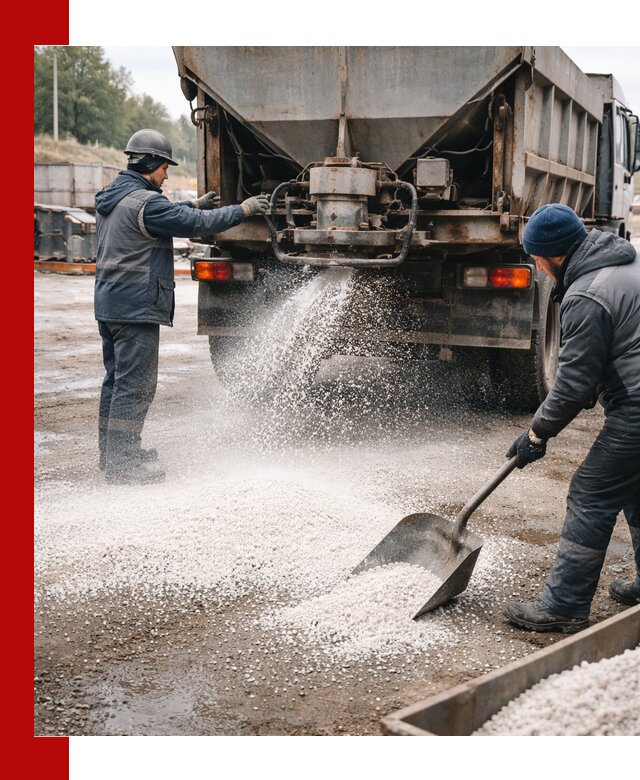 Доставка и продажа хлористого кальция в Серове