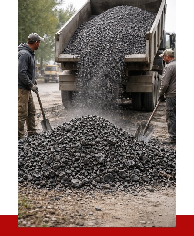 Дробленый асфальт в Серове от 2857 р. с доставкой | ПРОНЕРУДСрв