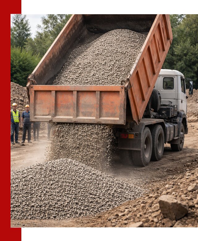 Доставка сыпучих материалов самосвалом в Серове быстро и надежно