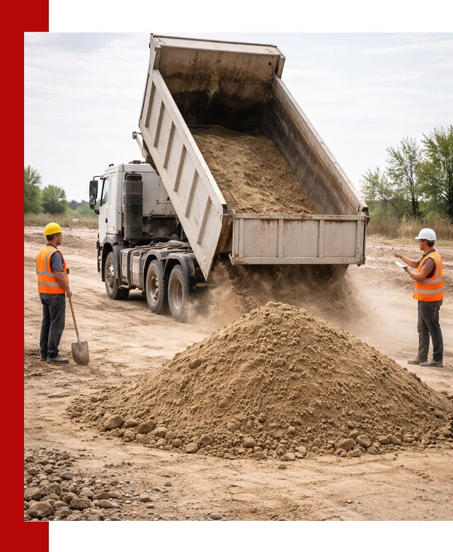 Доставка самосвалом 15 кубов в Серове за город и по городу