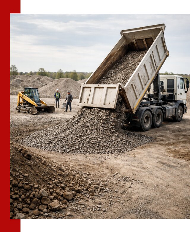 Доставка самосвалом 25 м³ в Серове быстро и надежно