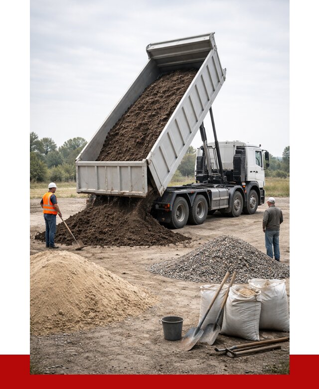 Доставка самосвалом 30 кубов в Серове от 8672 р. | ПРОНЕРУДСрв