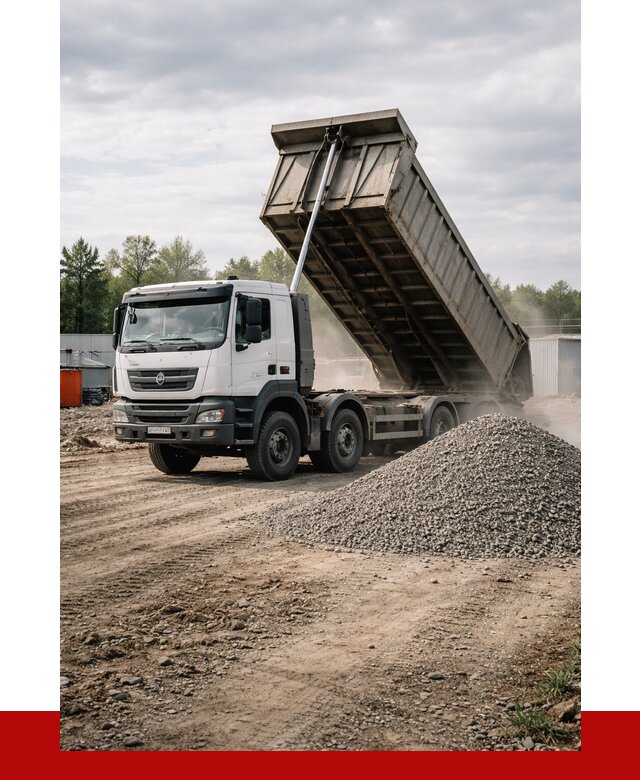 Доставка самосвалом 40 кубов в Серове от 9182 р. | ПРОНЕРУДСрв