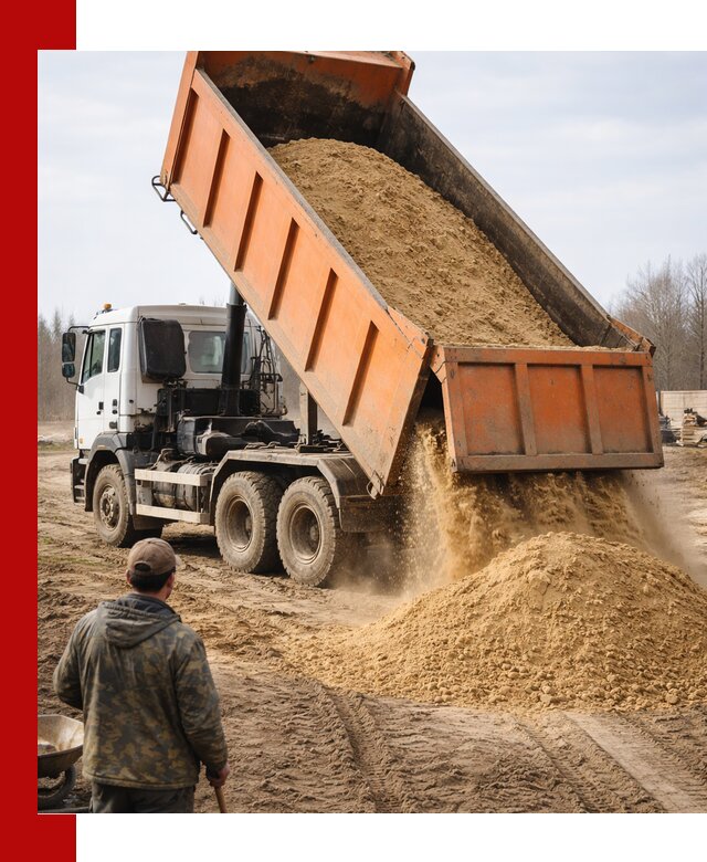 Аренда самосвала 20 тонн для перевозки грузов в Серове