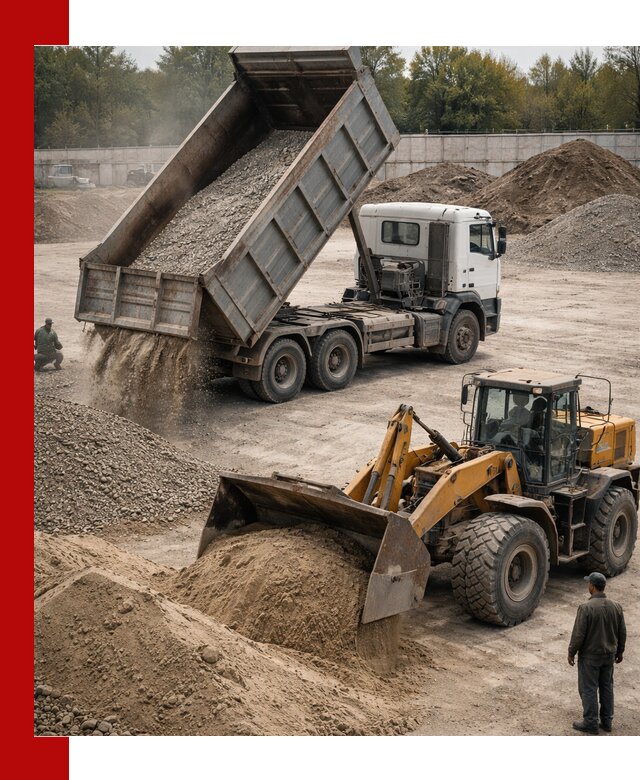 Перевозка сыпучих грузов самосвалами и бортовыми в Серове