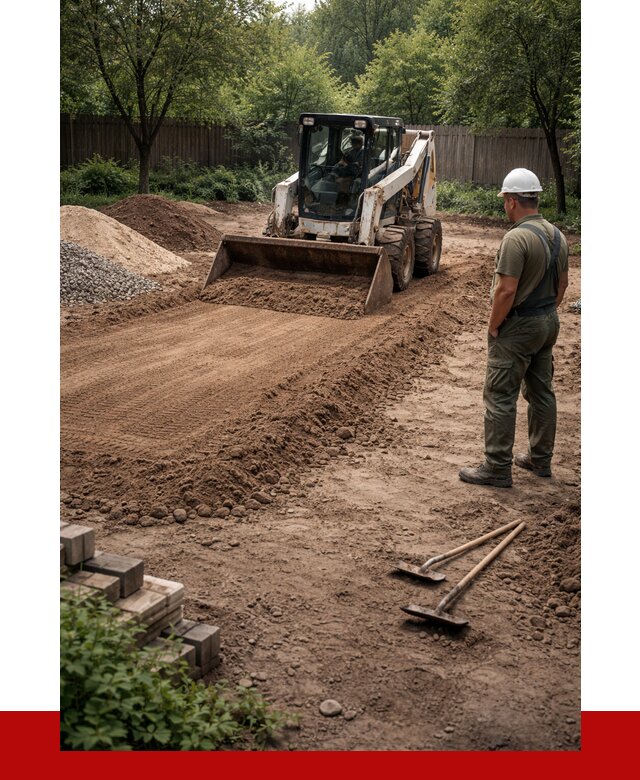 Выравнивание участка под ключ в Серове от 3571 р. | ПРОНЕРУДСрв